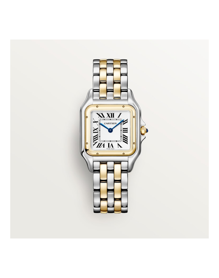 Official Cartier Panthère de Cartier — Medium W2PN0019, silvered dial