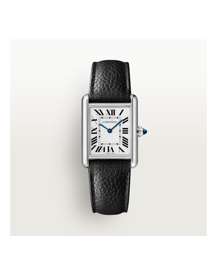 Official Cartier Tank Must — Large WSTA0138, silvered dial
